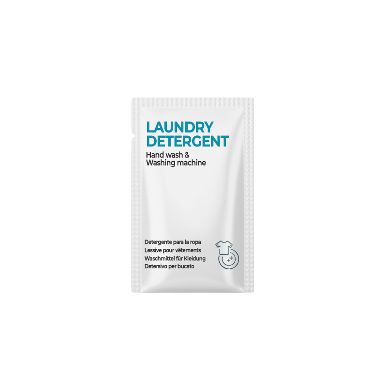 Detersivo per lavatrice monodose.