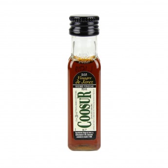 Bottiglia in miniatura di aceto di Jerez 20 ml