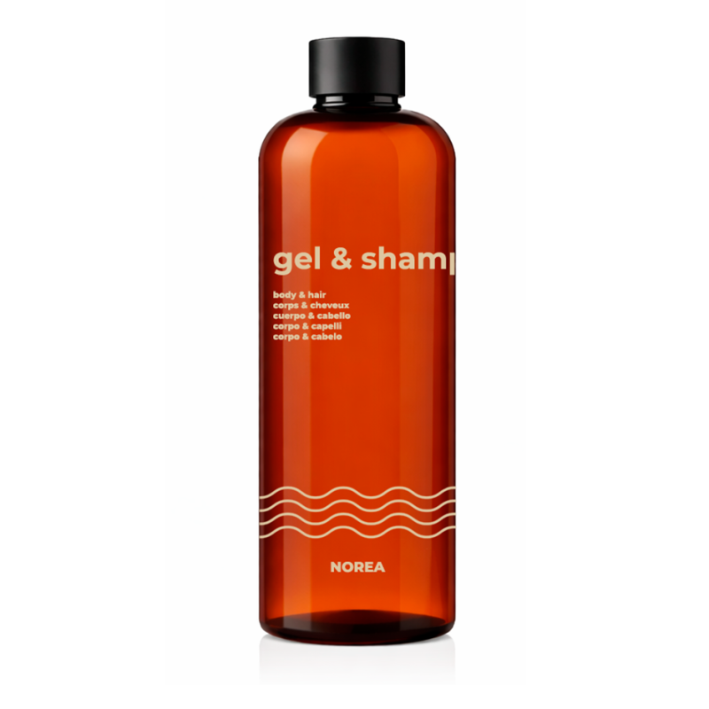 Shower Gel & Shampoo Norea 300 ml in flacone ricaricabile