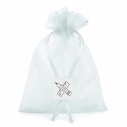 Borsa in organza con...
